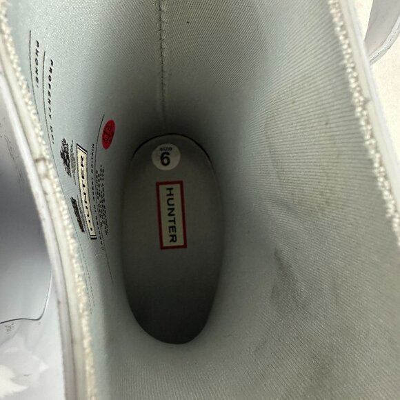 Hunter Womens Short Gloss Rain Boots Size 6 - Picture 10 of 10